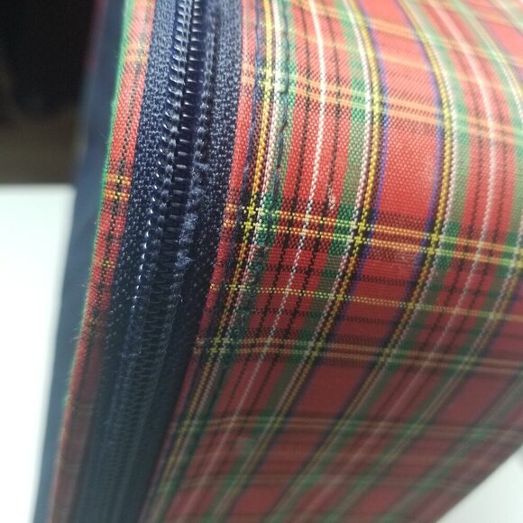 Schneiders Vtg Children's ABC/Bears Plaid Suitcase - Picture 13 of 13